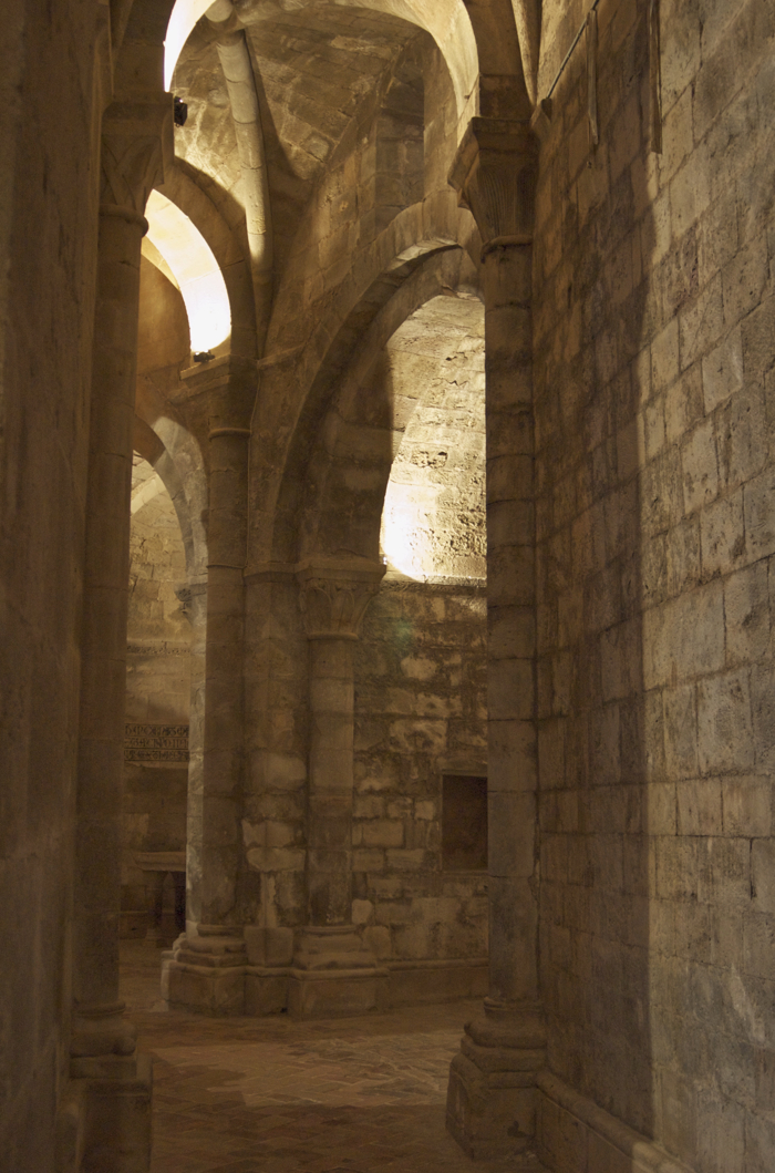 Deambulatorio y capullas radiales de la iglesia del monasterio de Veruela